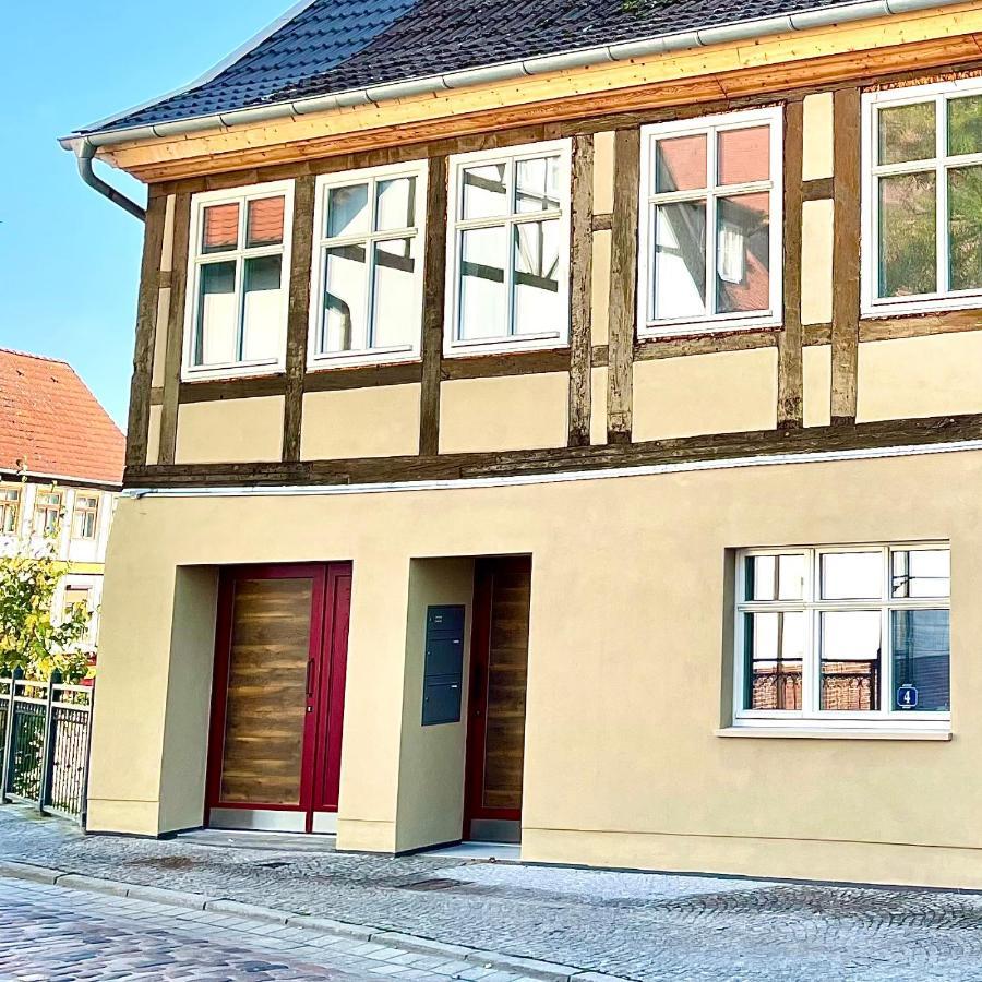 Stilvolle, Zentrale Ferienwohnung Bocksbruecke Mit Parkplatz Залцведел Екстериор снимка