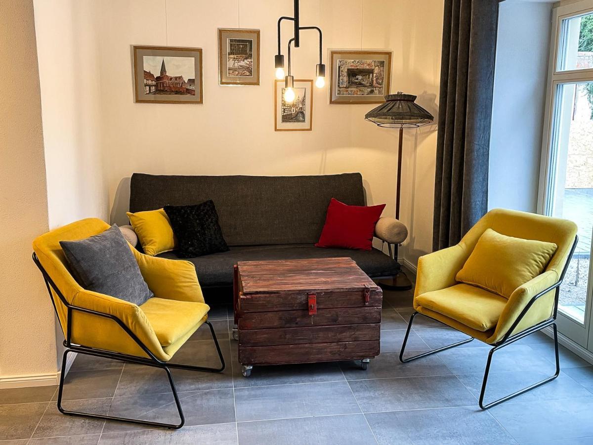 Stilvolle, Zentrale Ferienwohnung Bocksbruecke Mit Parkplatz Залцведел Екстериор снимка